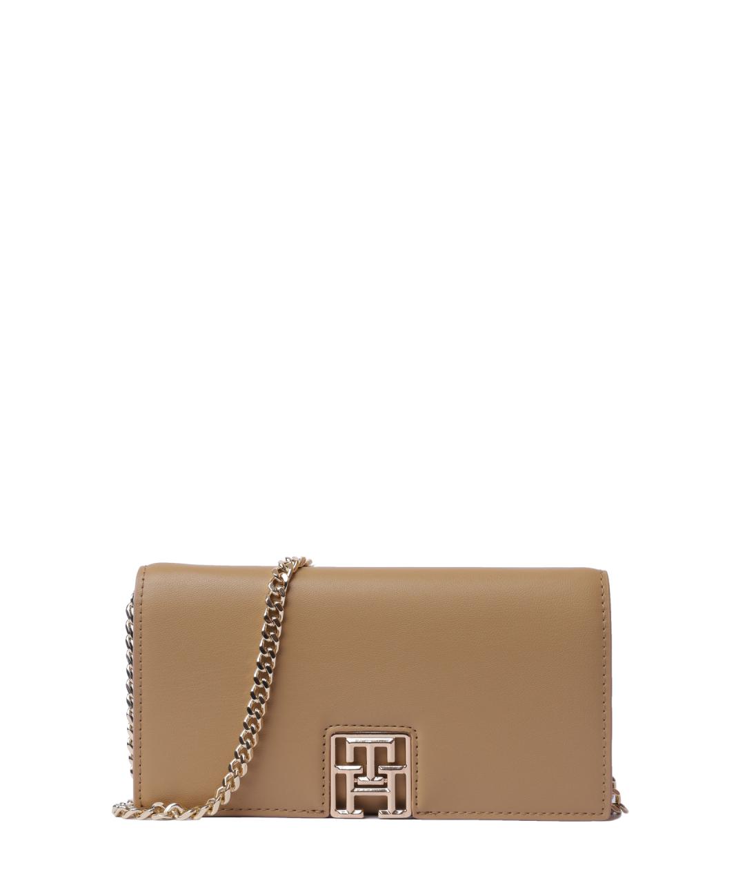 TOMMY HILFIGER Бежевая сумка через плечо, фото 1
