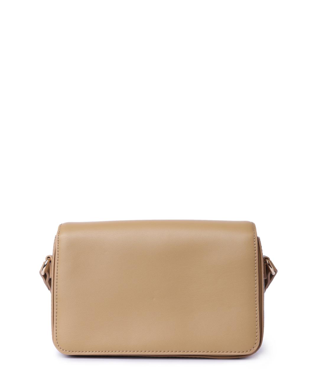 TOMMY HILFIGER Бежевая сумка через плечо из искусственной кожи, фото 4