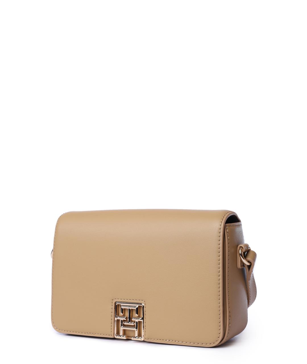 TOMMY HILFIGER Бежевая сумка через плечо из искусственной кожи, фото 2