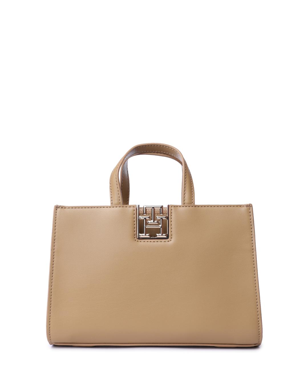 TOMMY HILFIGER Бежевая сумка тоут, фото 1
