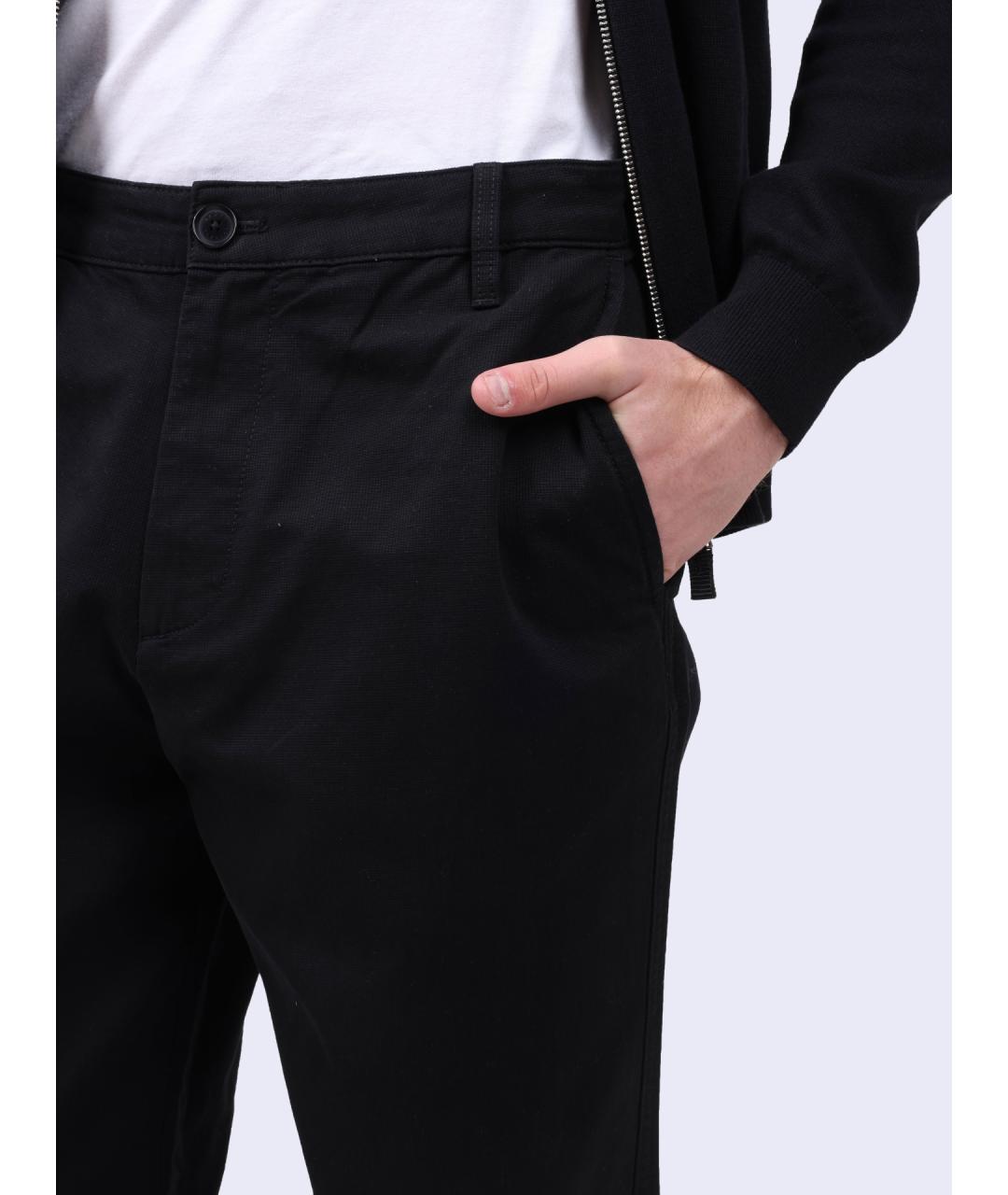 ARMANI EXCHANGE Черные повседневные брюки, фото 4