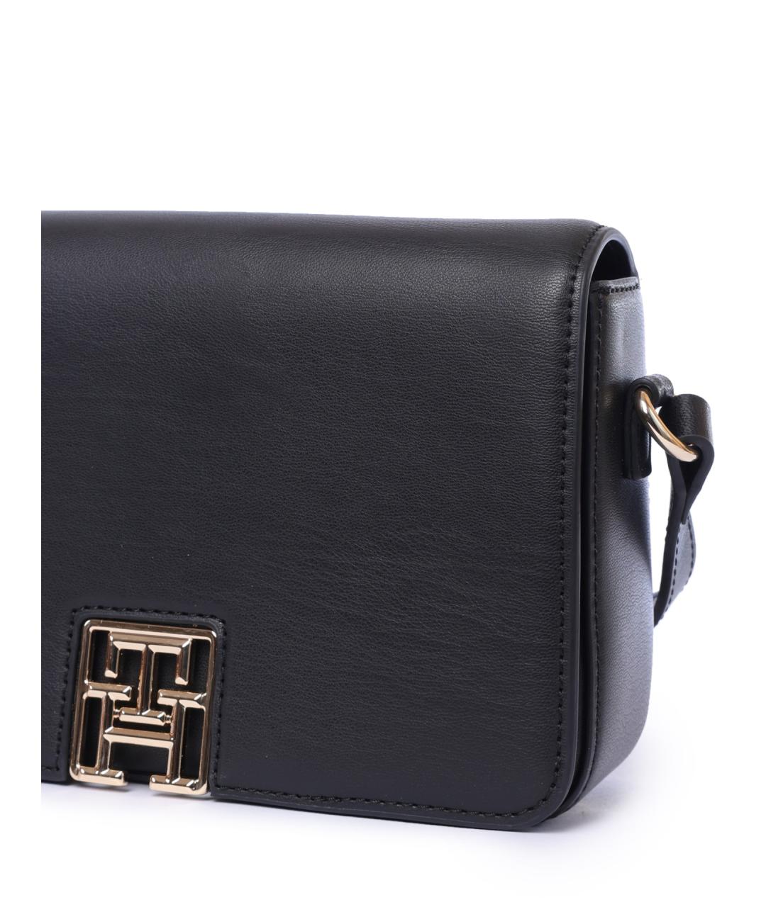 TOMMY HILFIGER Черная сумка через плечо, фото 4