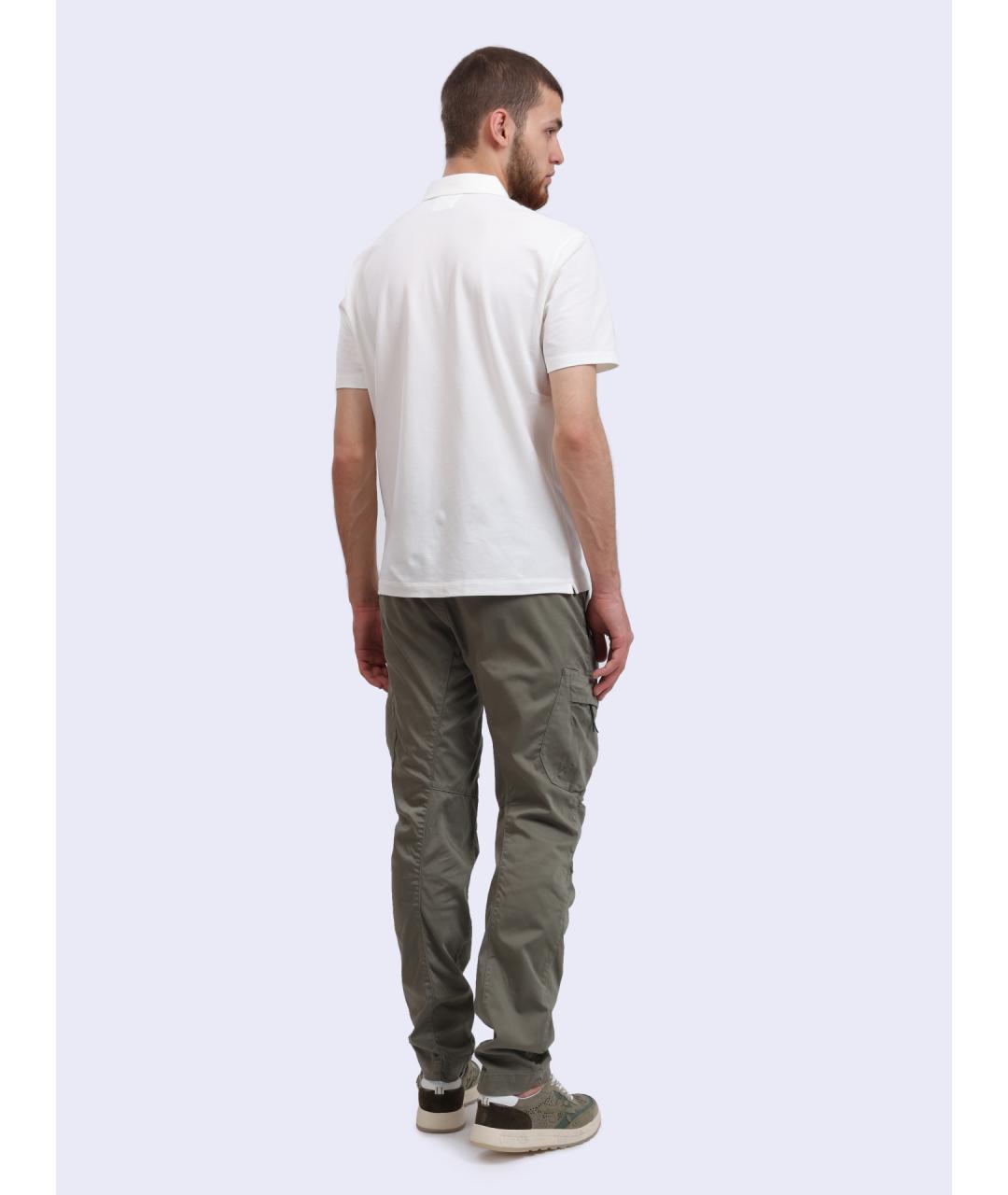 CP COMPANY Хаки хлопковые повседневные брюки, фото 5