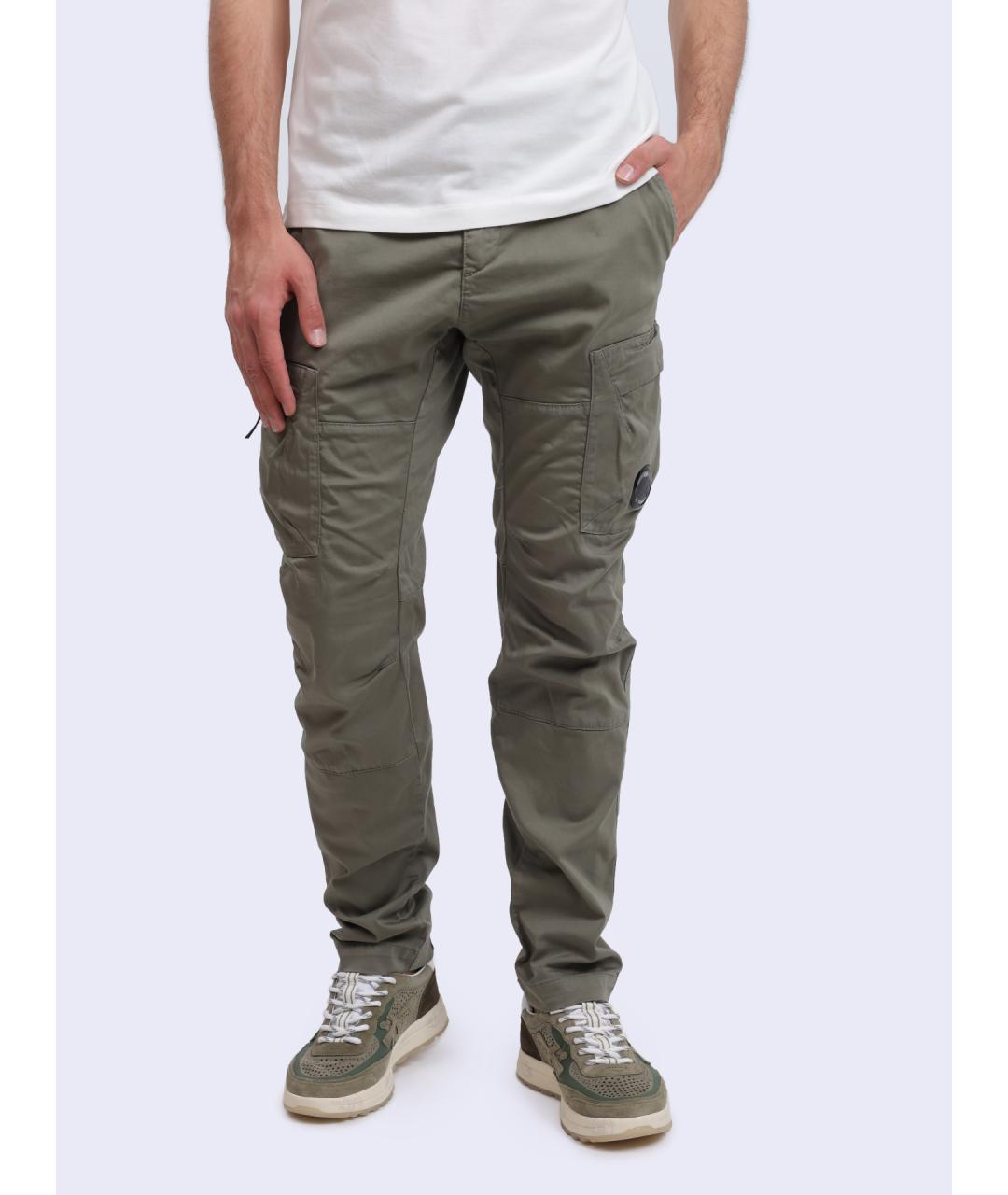 CP COMPANY Хаки хлопковые повседневные брюки, фото 6