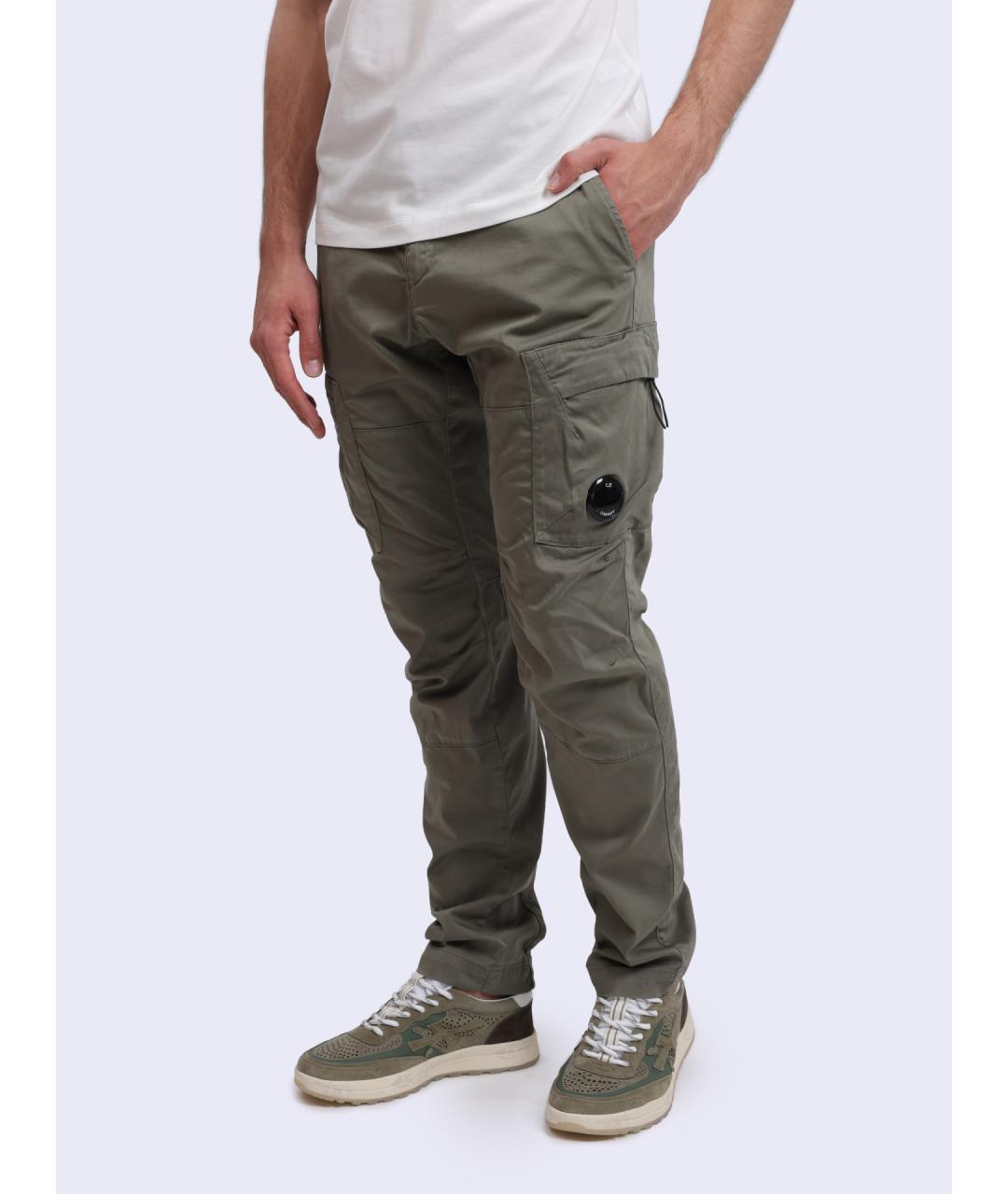 CP COMPANY Хаки хлопковые повседневные брюки, фото 3