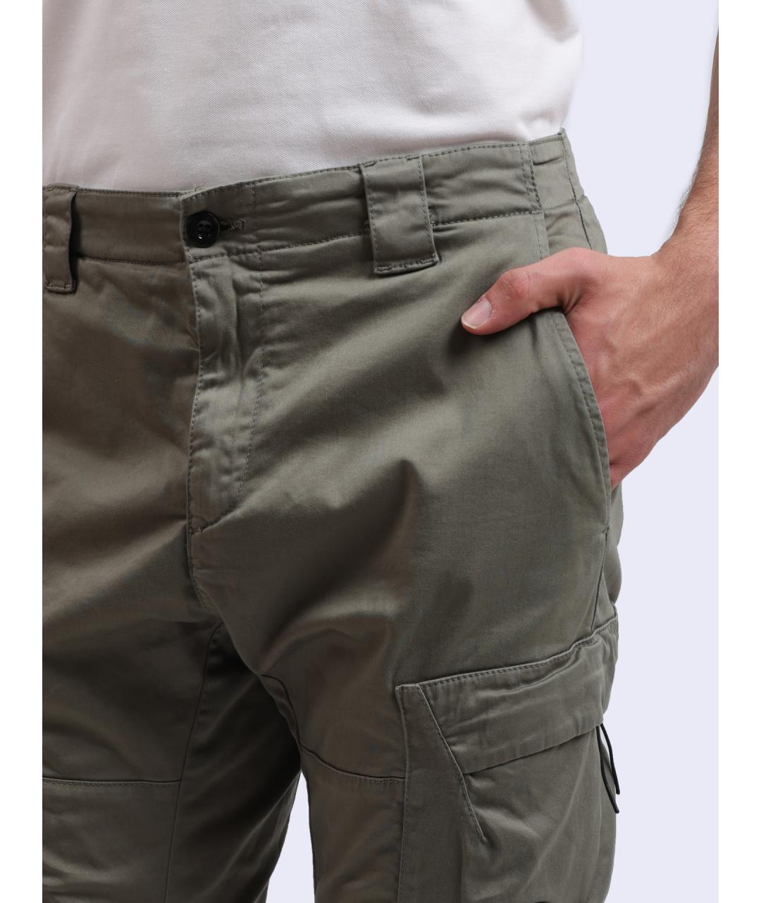 CP COMPANY Хаки хлопковые повседневные брюки, фото 4