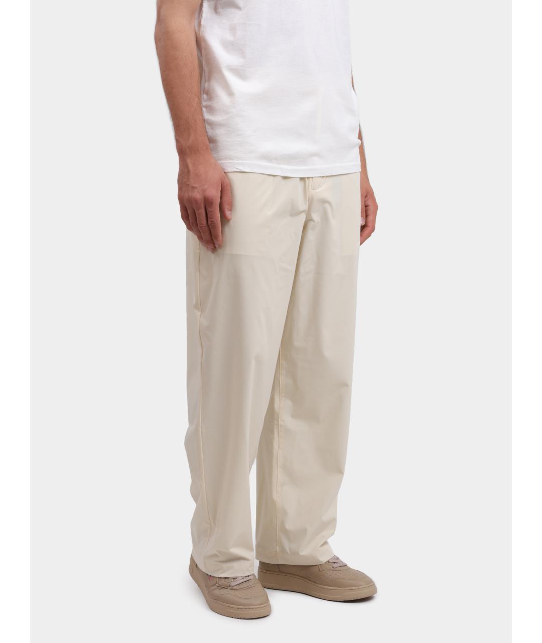 AUTRY Бежевые повседневные брюки, фото 3