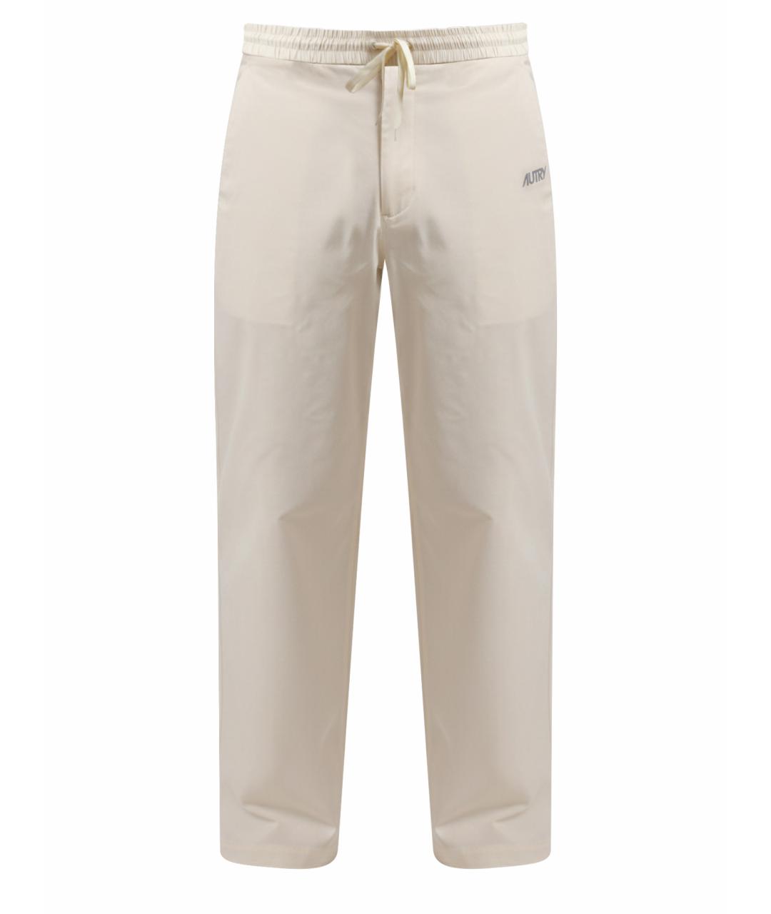 AUTRY Бежевые повседневные брюки, фото 1