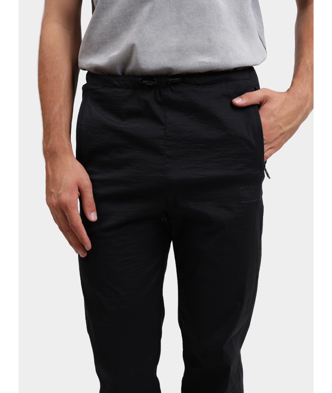 DIESEL Черные повседневные брюки, фото 4