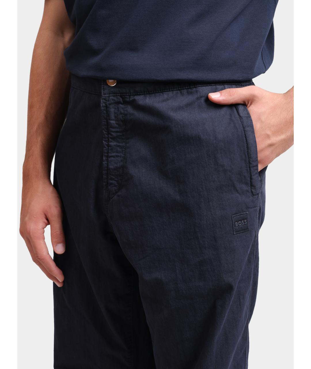HUGO BOSS Синие повседневные брюки, фото 4