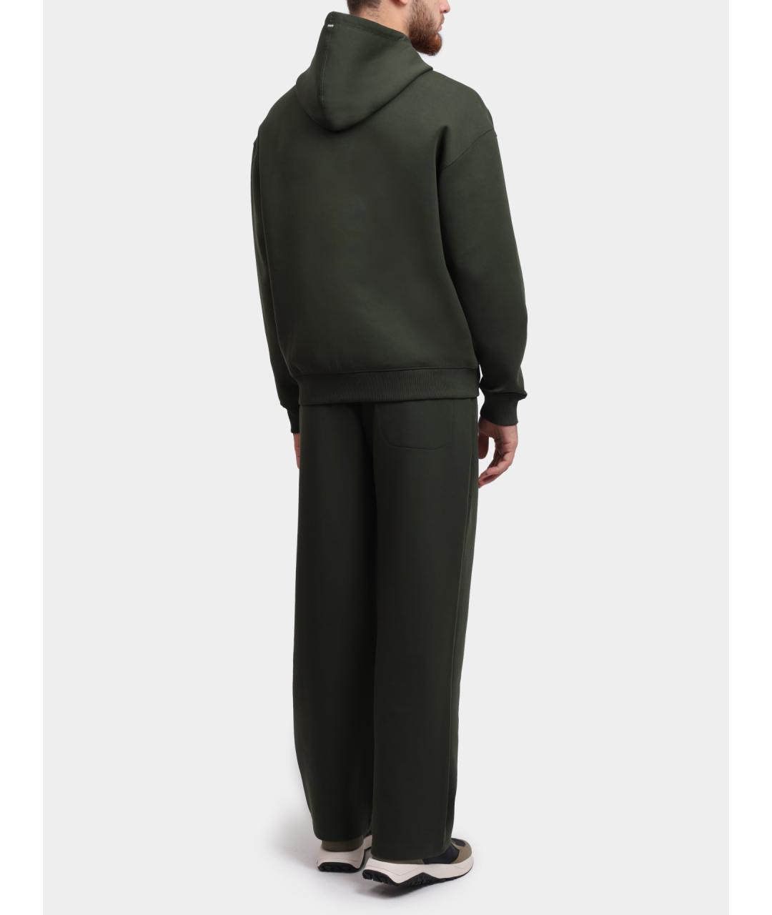 HUGO Зеленые повседневные брюки, фото 2