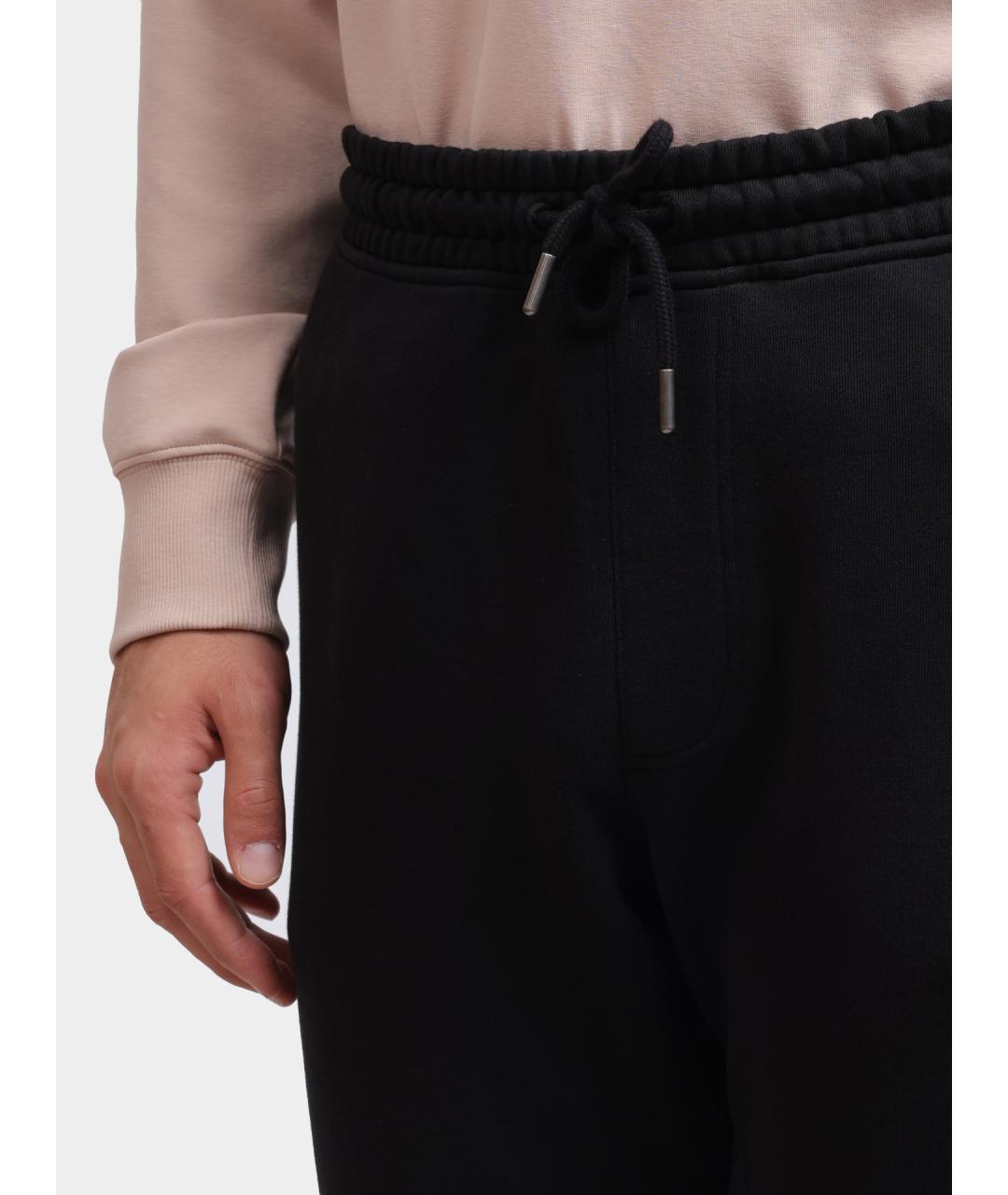 HUGO BOSS Черные хлопковые повседневные брюки, фото 4