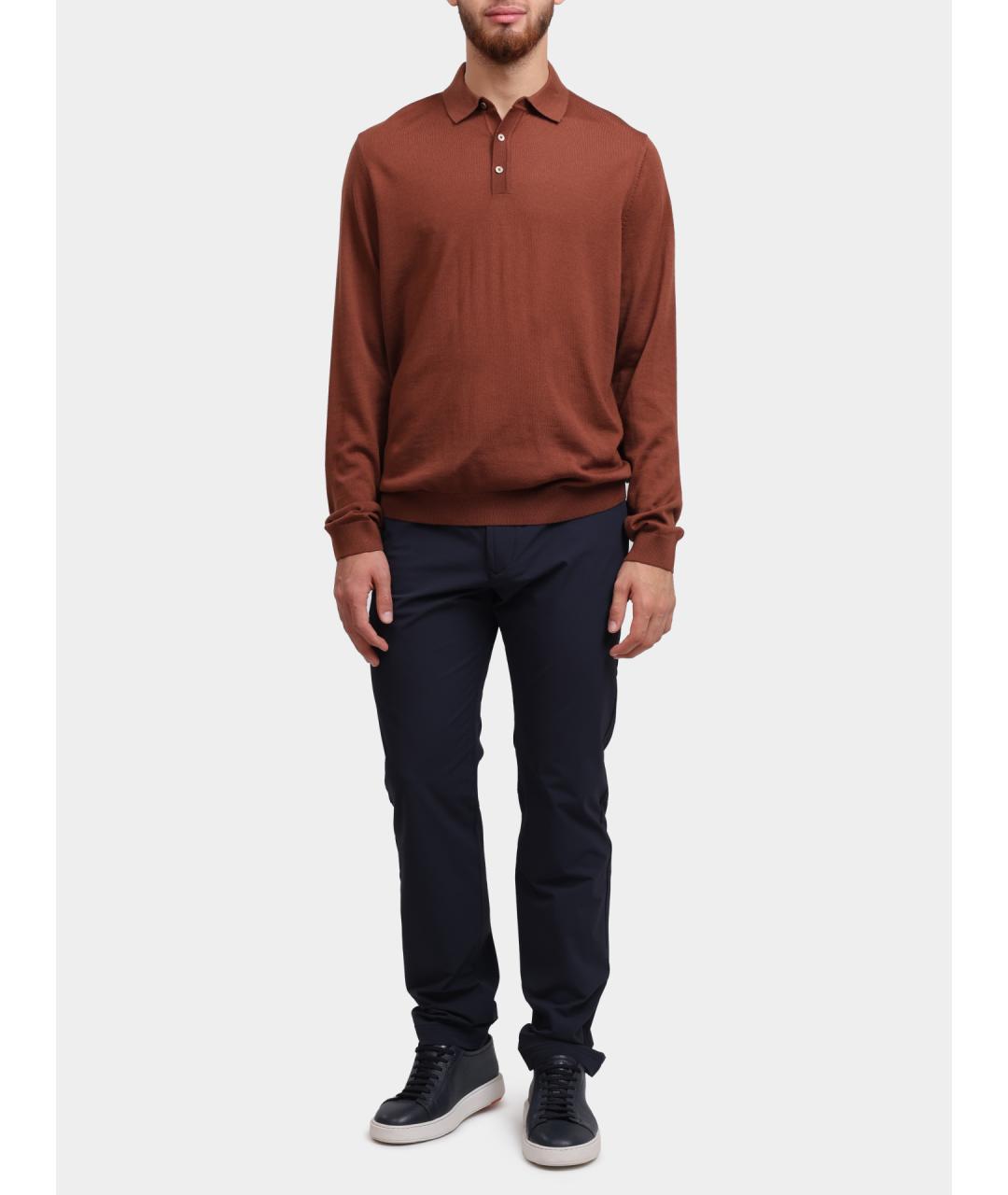 HUGO BOSS Синие повседневные брюки, фото 2