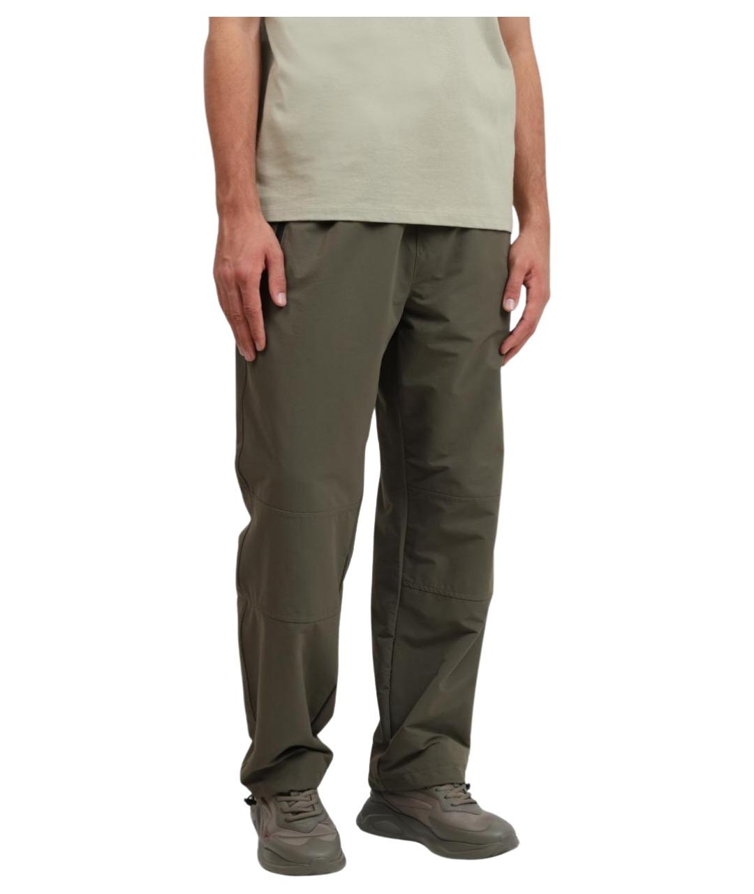 HUGO Хаки полиамидовые повседневные брюки, фото 2