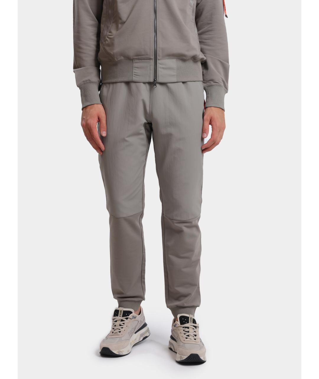 PARAJUMPERS Серые повседневные брюки, фото 2