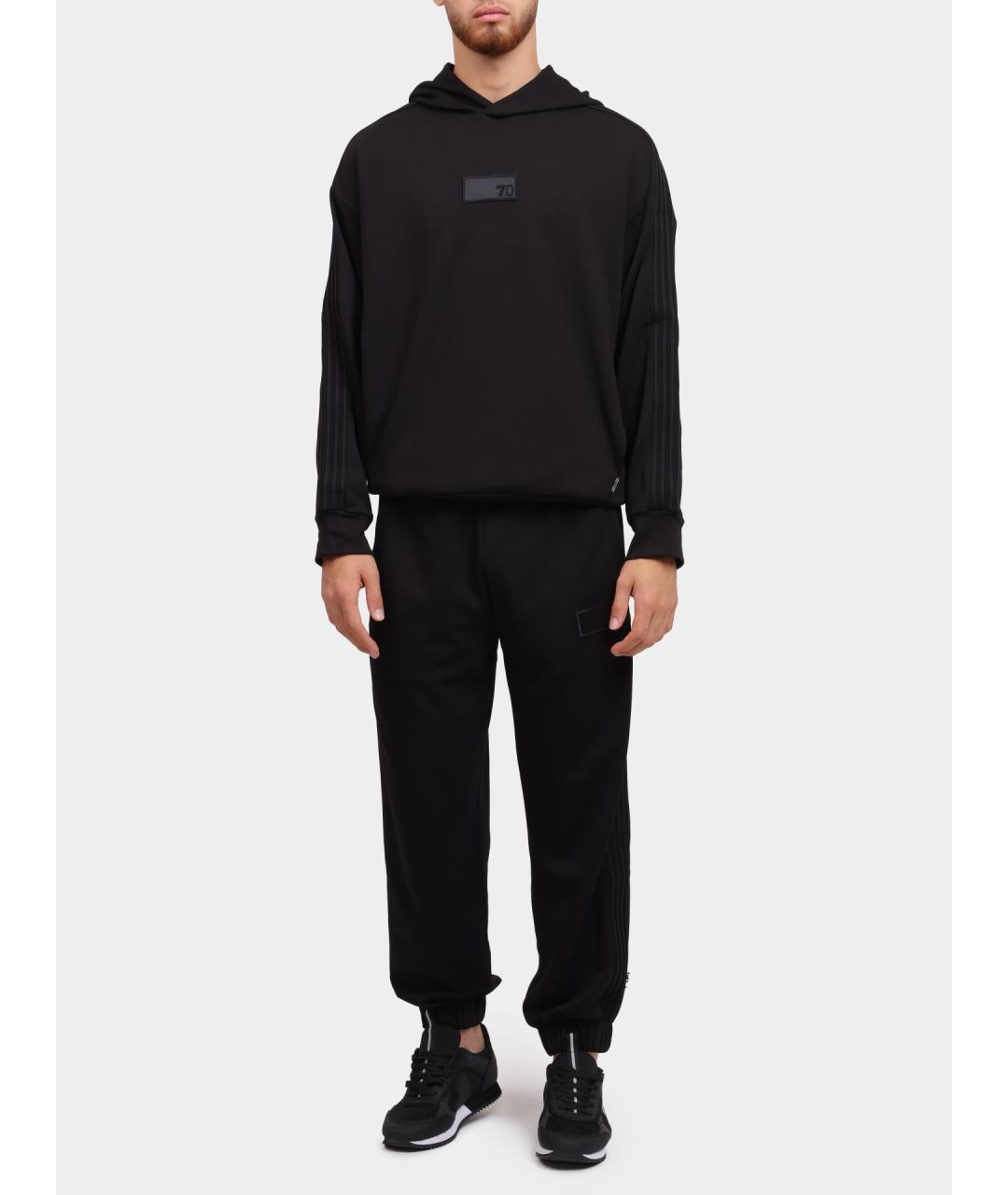 EA7 Черные повседневные брюки, фото 2