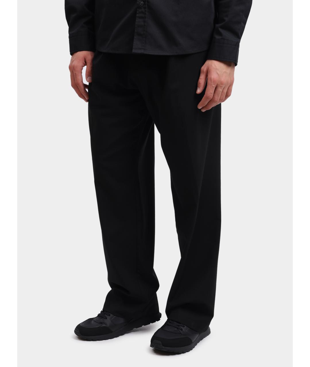 HUGO Черные повседневные брюки, фото 3