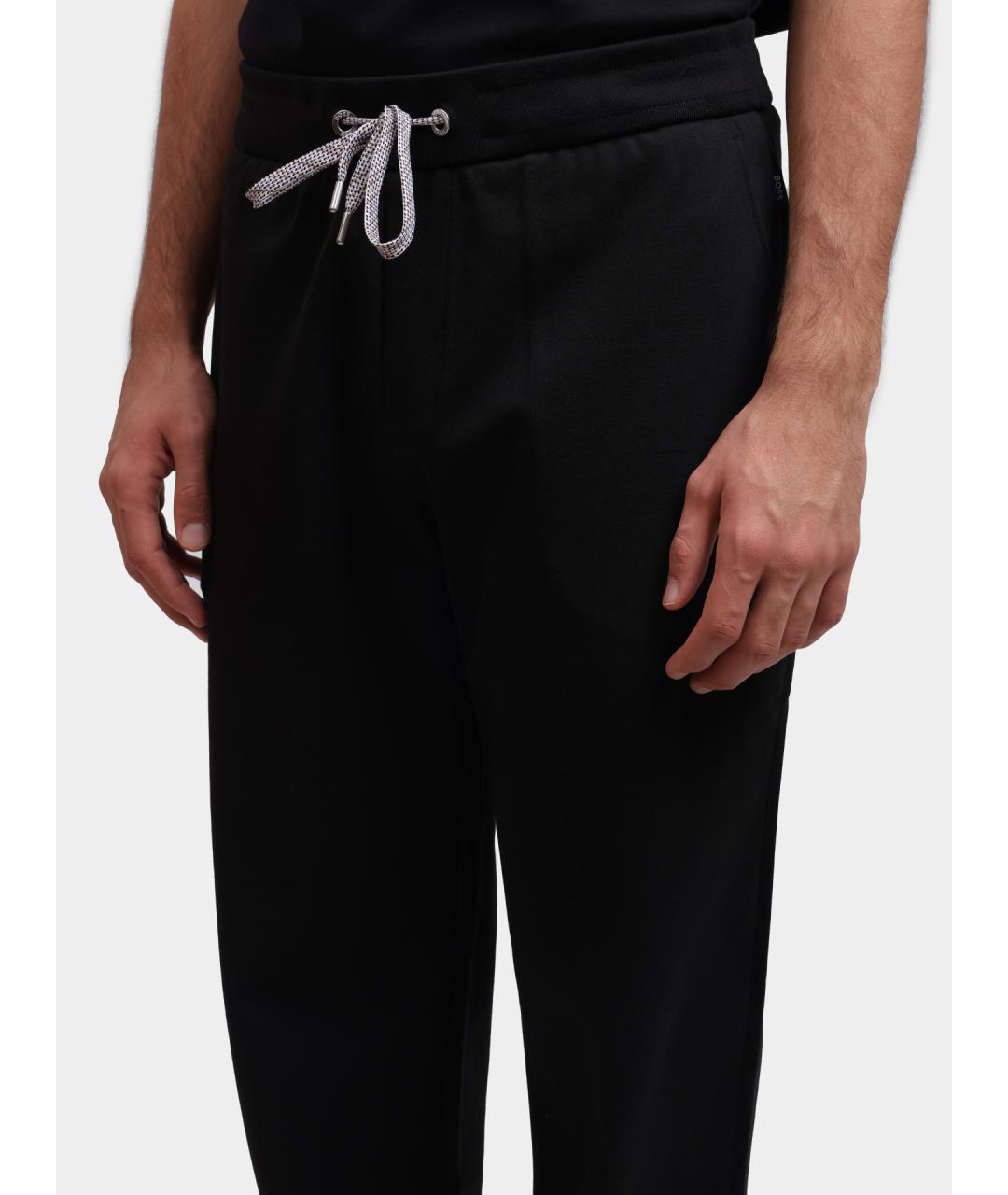 HUGO BOSS Черные повседневные брюки, фото 4