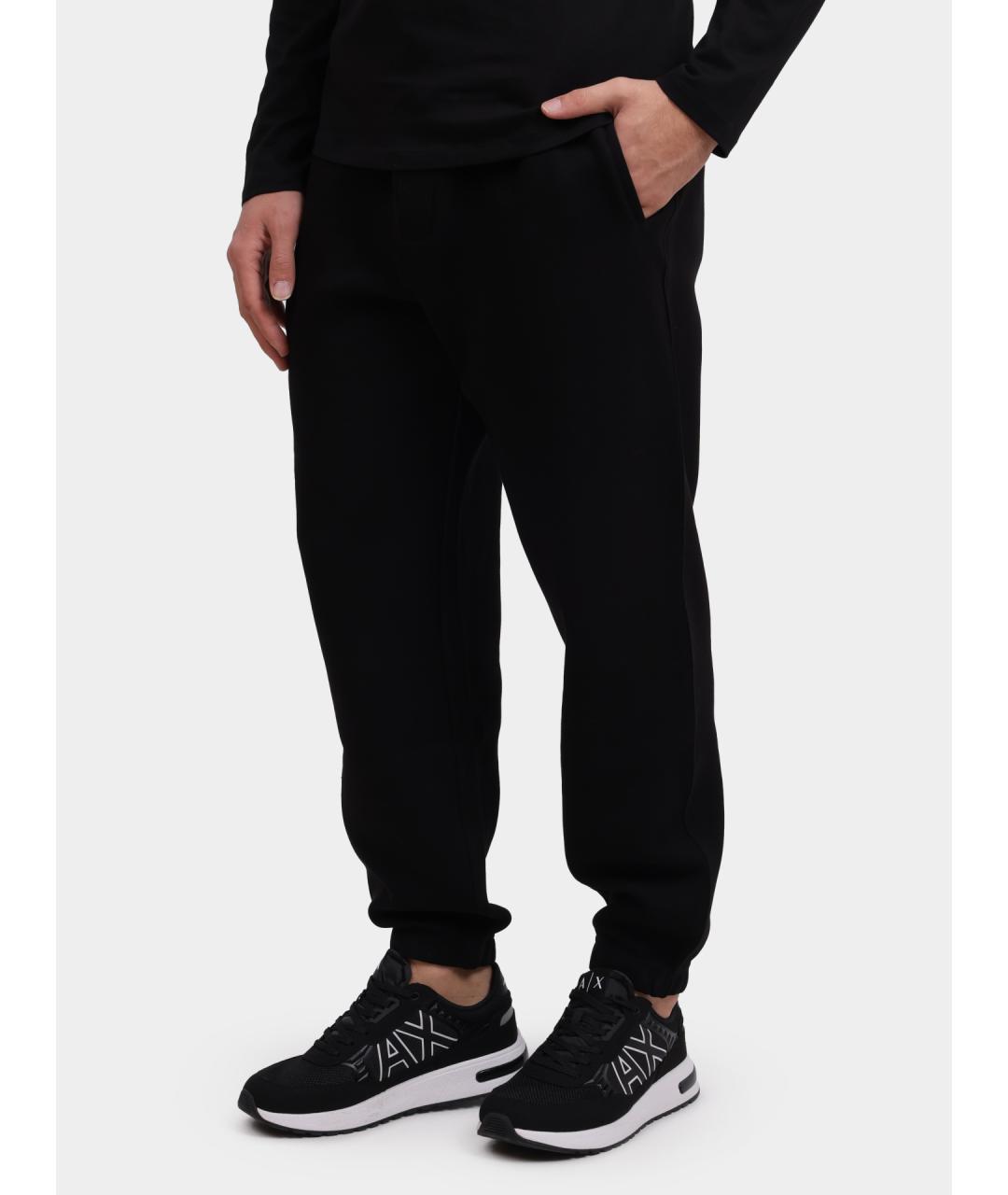 ARMANI EXCHANGE Черные повседневные брюки, фото 3