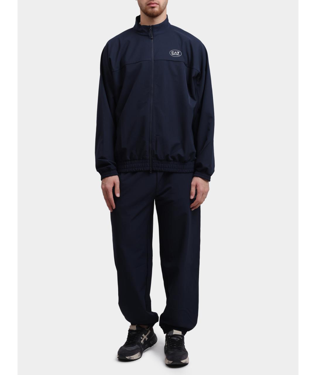 EA7 Синий спортивный костюм, фото 3