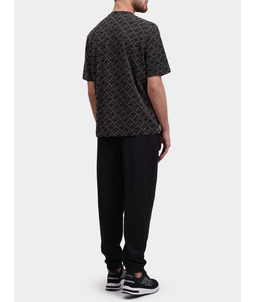 ARMANI EXCHANGE Черные повседневные брюки, фото 5