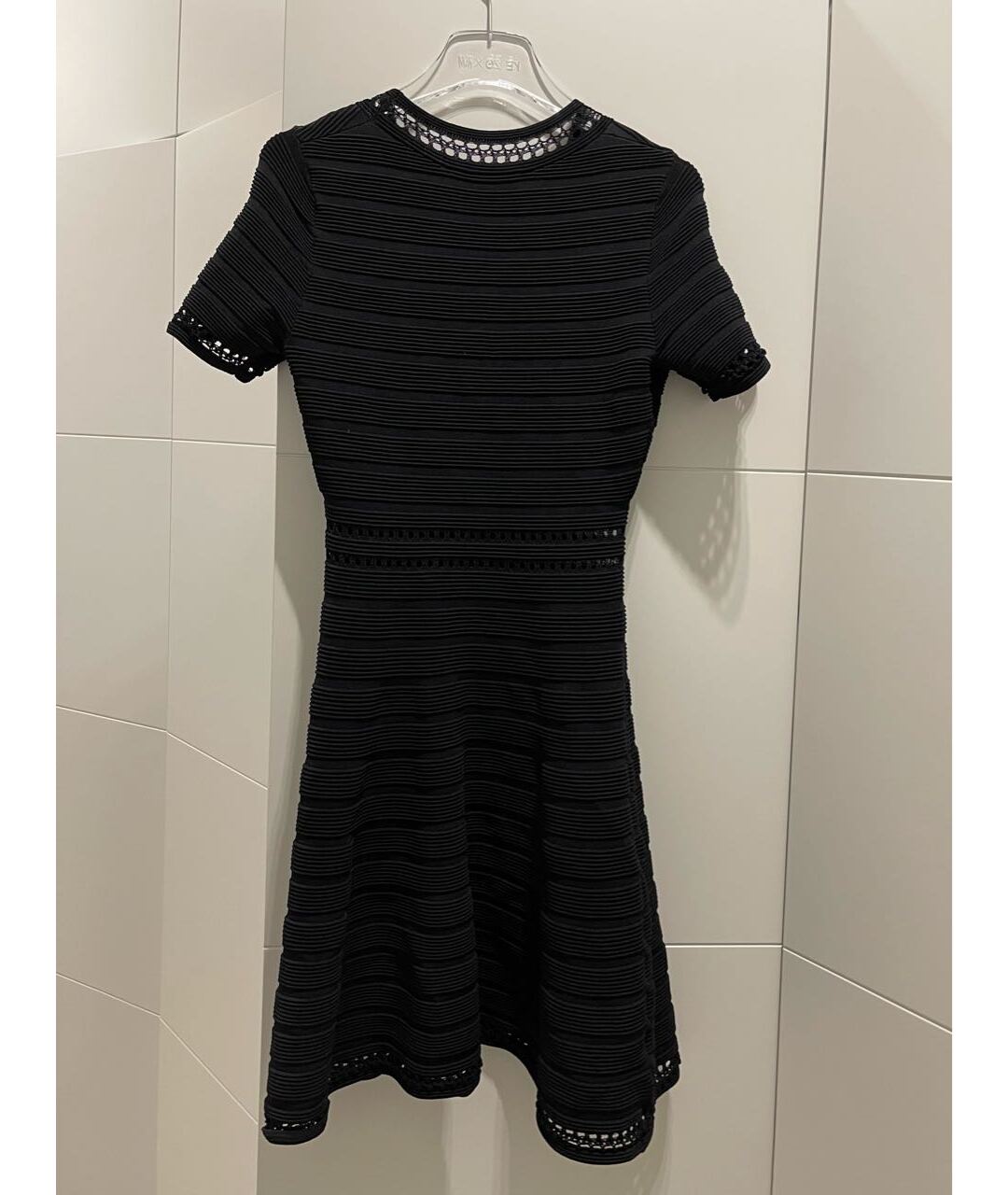 SANDRO Черное повседневное платье, фото 3