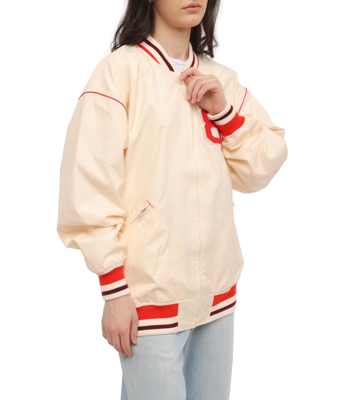 TOMMY HILFIGER Бежевая полиамидовая куртка, фото 6