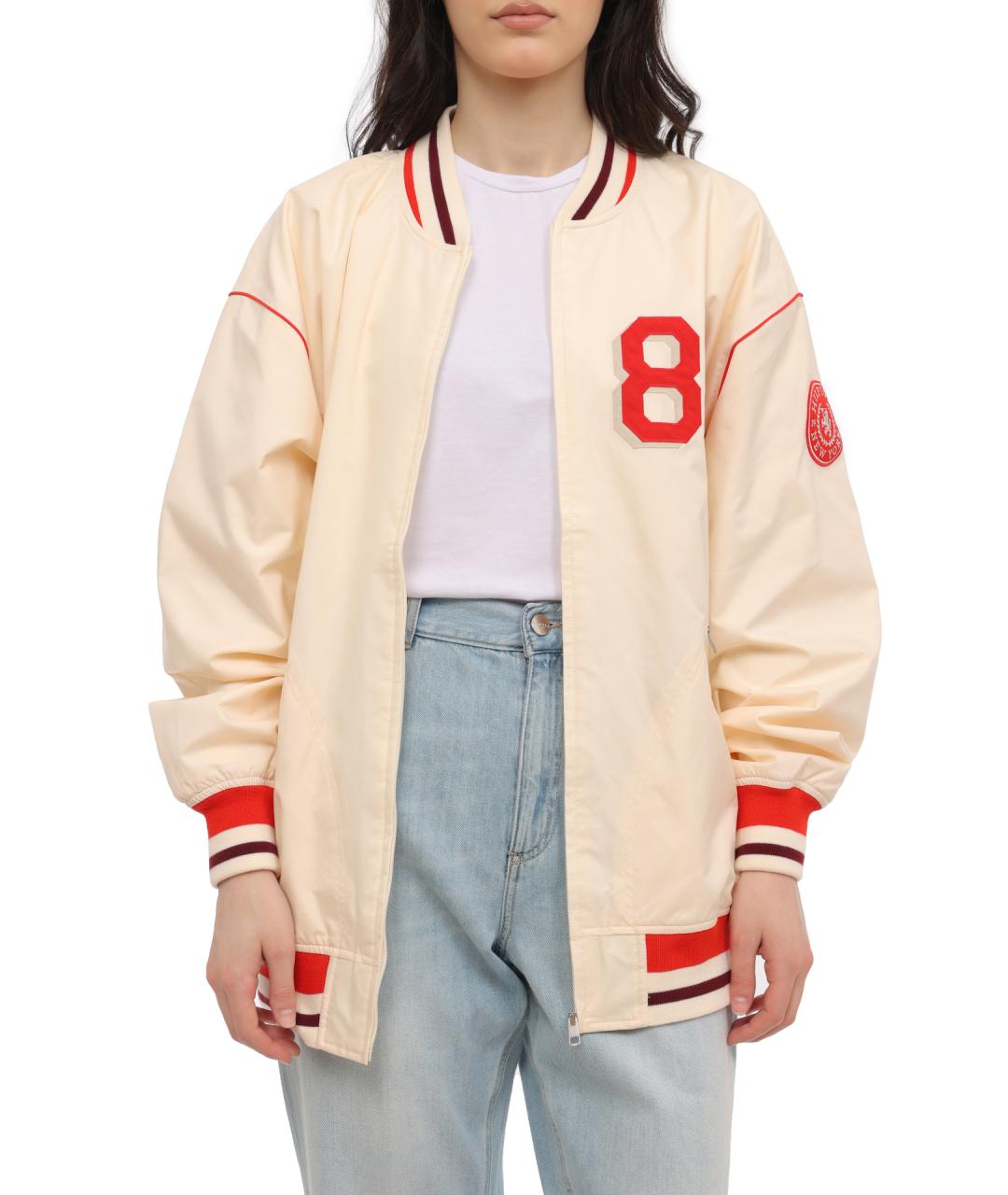 TOMMY HILFIGER Бежевая полиамидовая куртка, фото 3