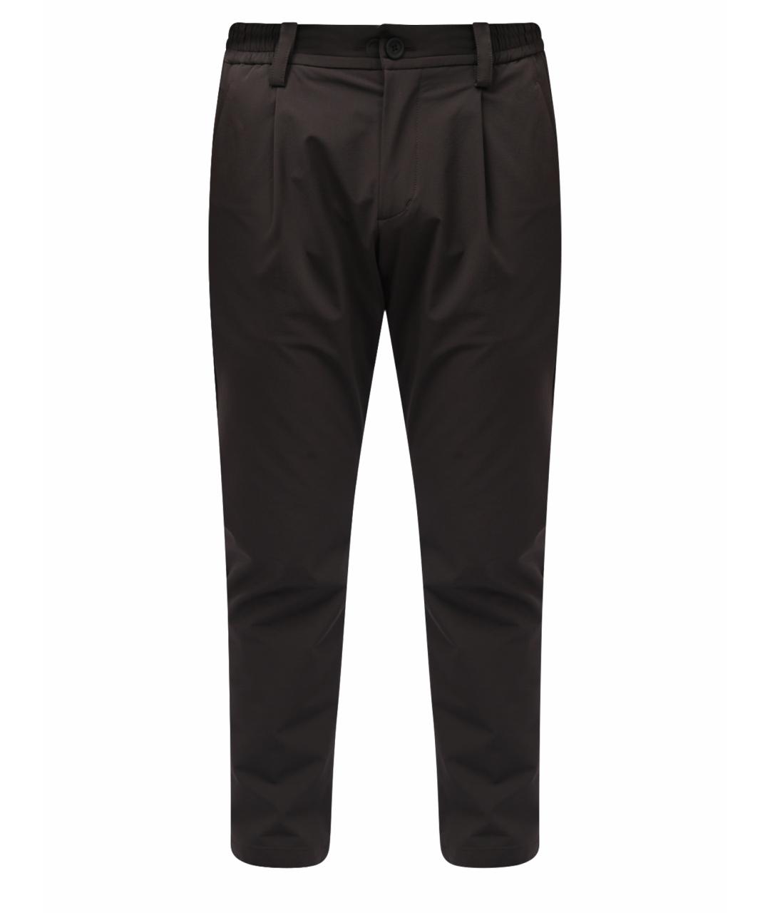 HERNO Серые повседневные брюки, фото 1