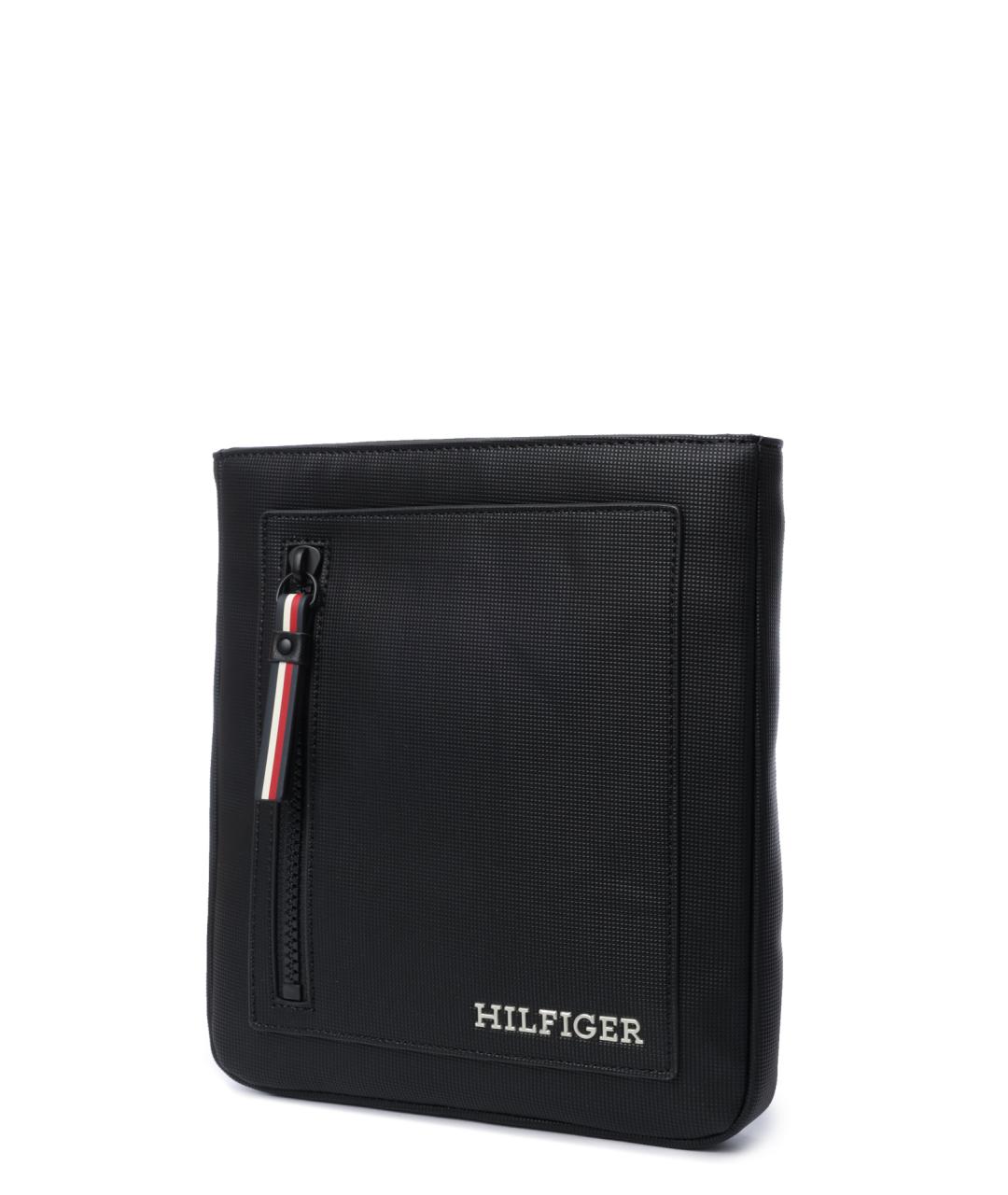 TOMMY HILFIGER Черная сумка на плечо, фото 2