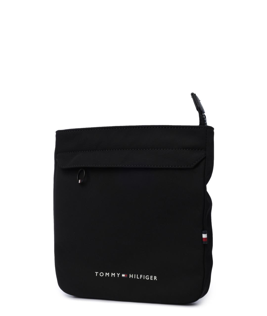 TOMMY HILFIGER Черная сумка на плечо, фото 2