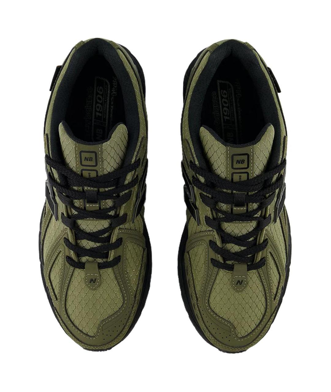 NEW BALANCE Зеленые кроссовки, фото 4