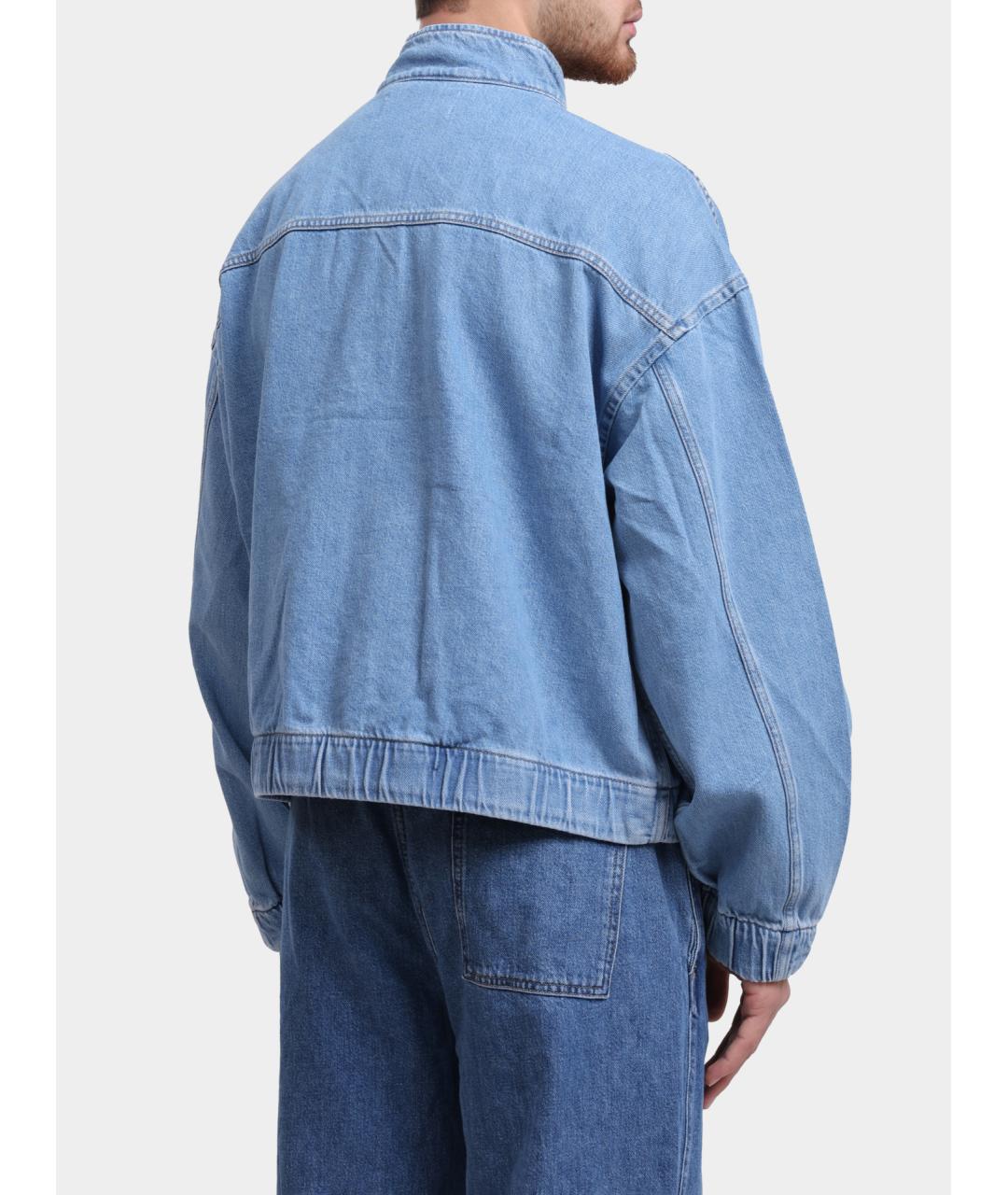 CALVIN KLEIN Голубая деним куртка, фото 5