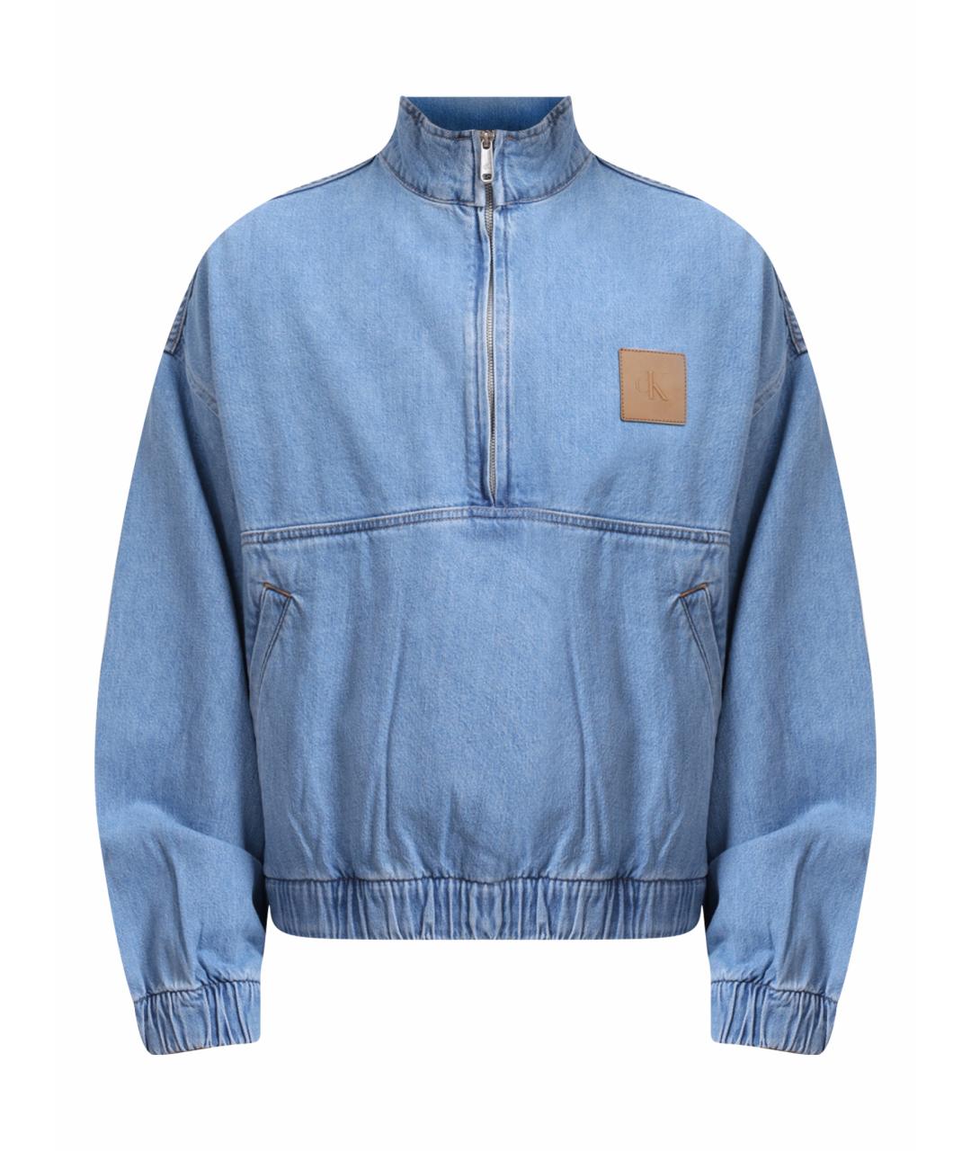 CALVIN KLEIN Голубая деним куртка, фото 1