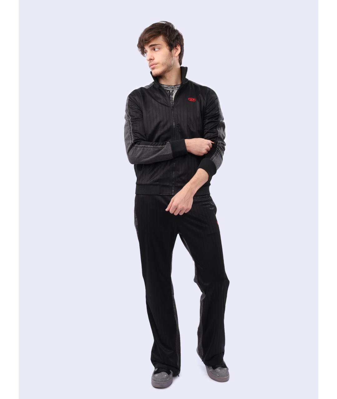 DIESEL Черные повседневные брюки, фото 2