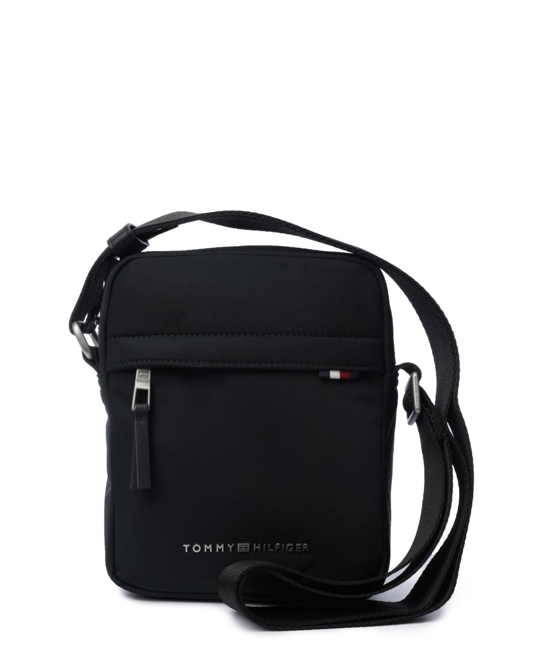 TOMMY HILFIGER Черная сумка на плечо, фото 1