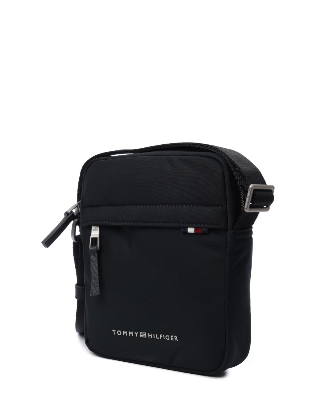 TOMMY HILFIGER Черная сумка на плечо, фото 3