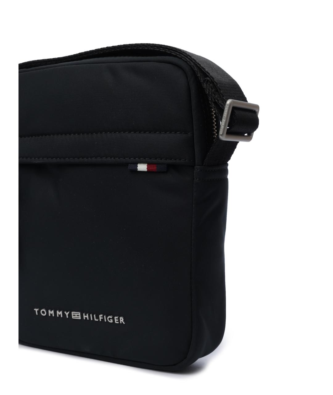 TOMMY HILFIGER Черная сумка на плечо, фото 5