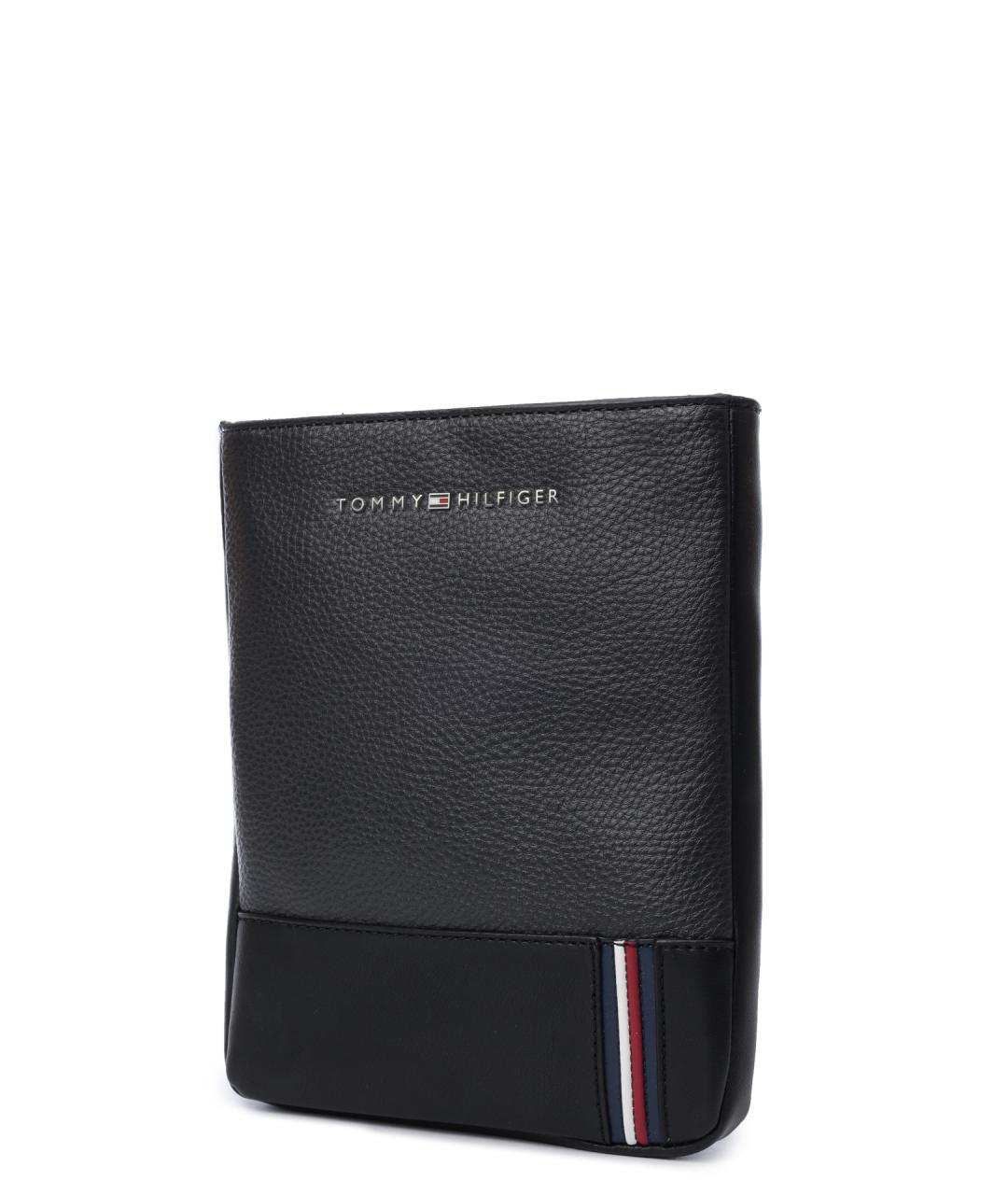 TOMMY HILFIGER Черная сумка на плечо, фото 3