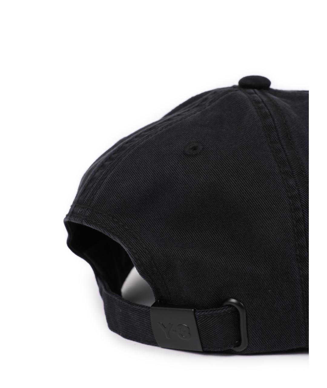 Y-3 Черная кепка/бейсболка, фото 3