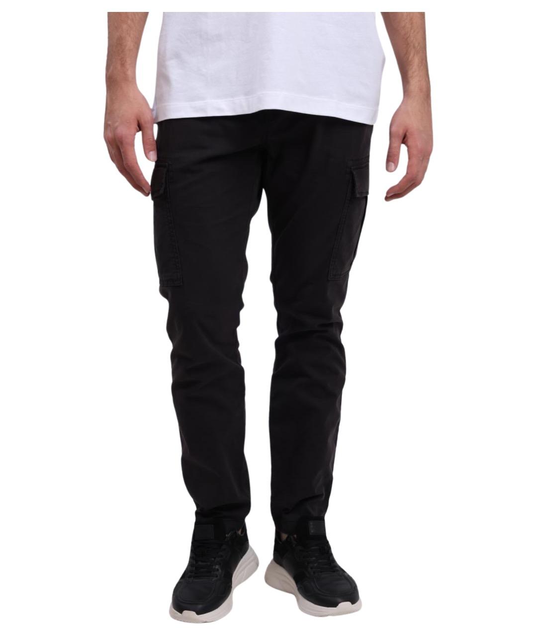 TOMMY HILFIGER Черные повседневные брюки, фото 1