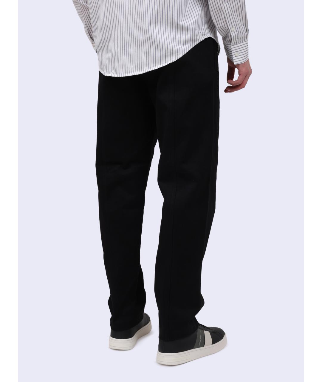 ARMANI EXCHANGE Черные повседневные брюки, фото 5