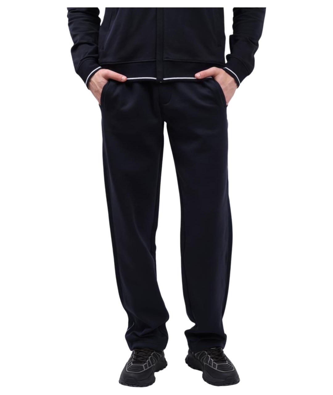 ARMANI EXCHANGE Темно-синие повседневные брюки, фото 1