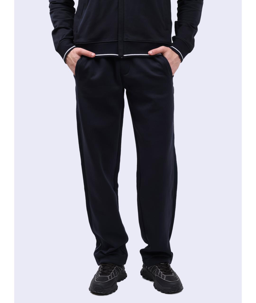 ARMANI EXCHANGE Темно-синие повседневные брюки, фото 6