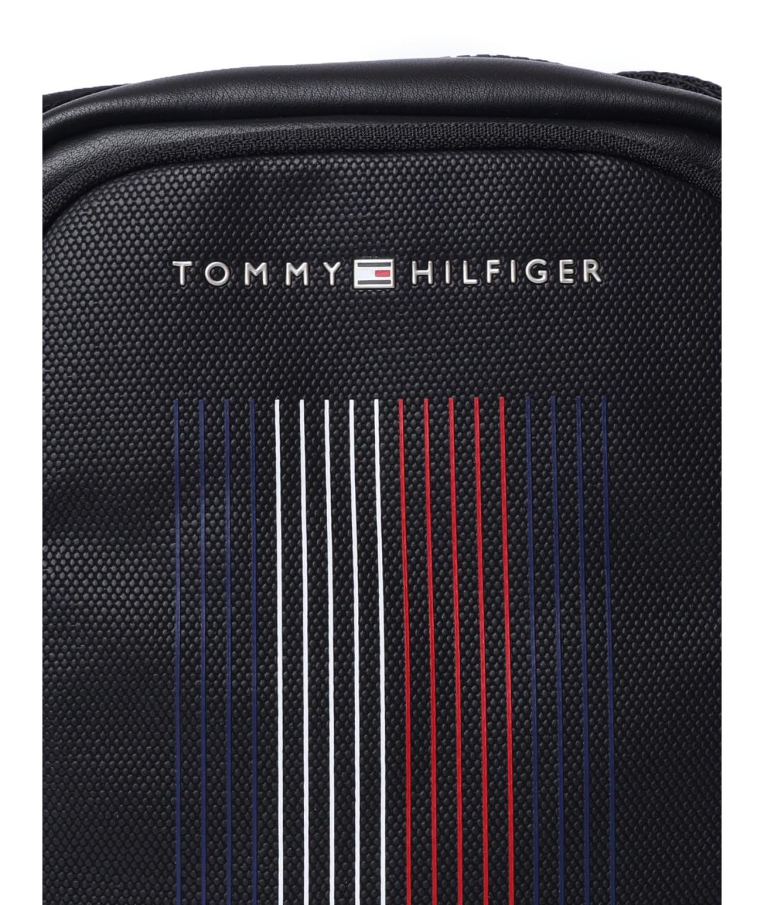TOMMY HILFIGER Черная сумка на плечо, фото 3