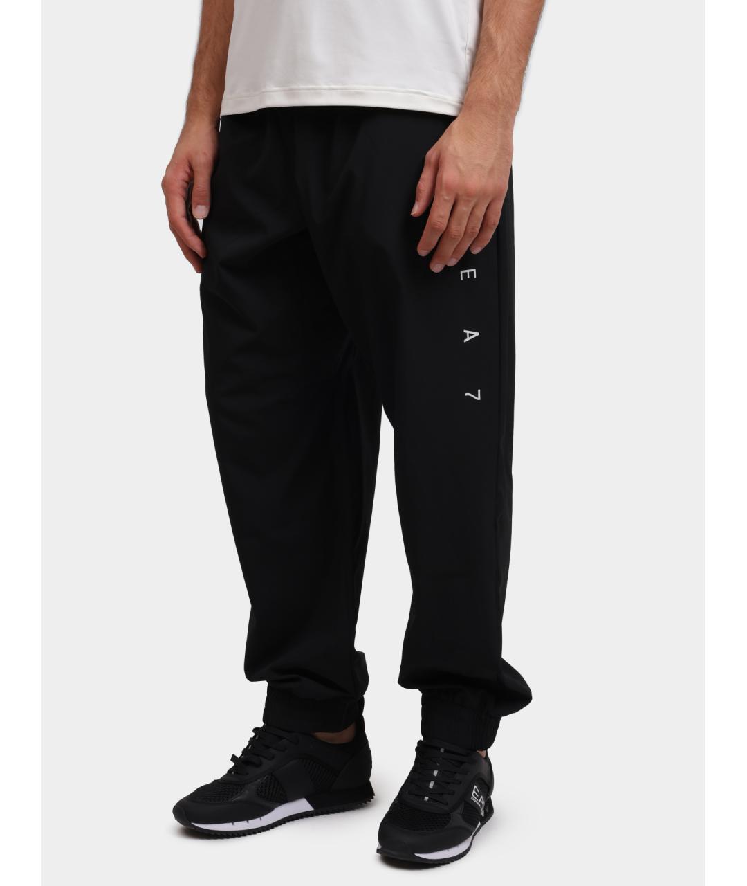 EA7 Черные повседневные брюки, фото 3