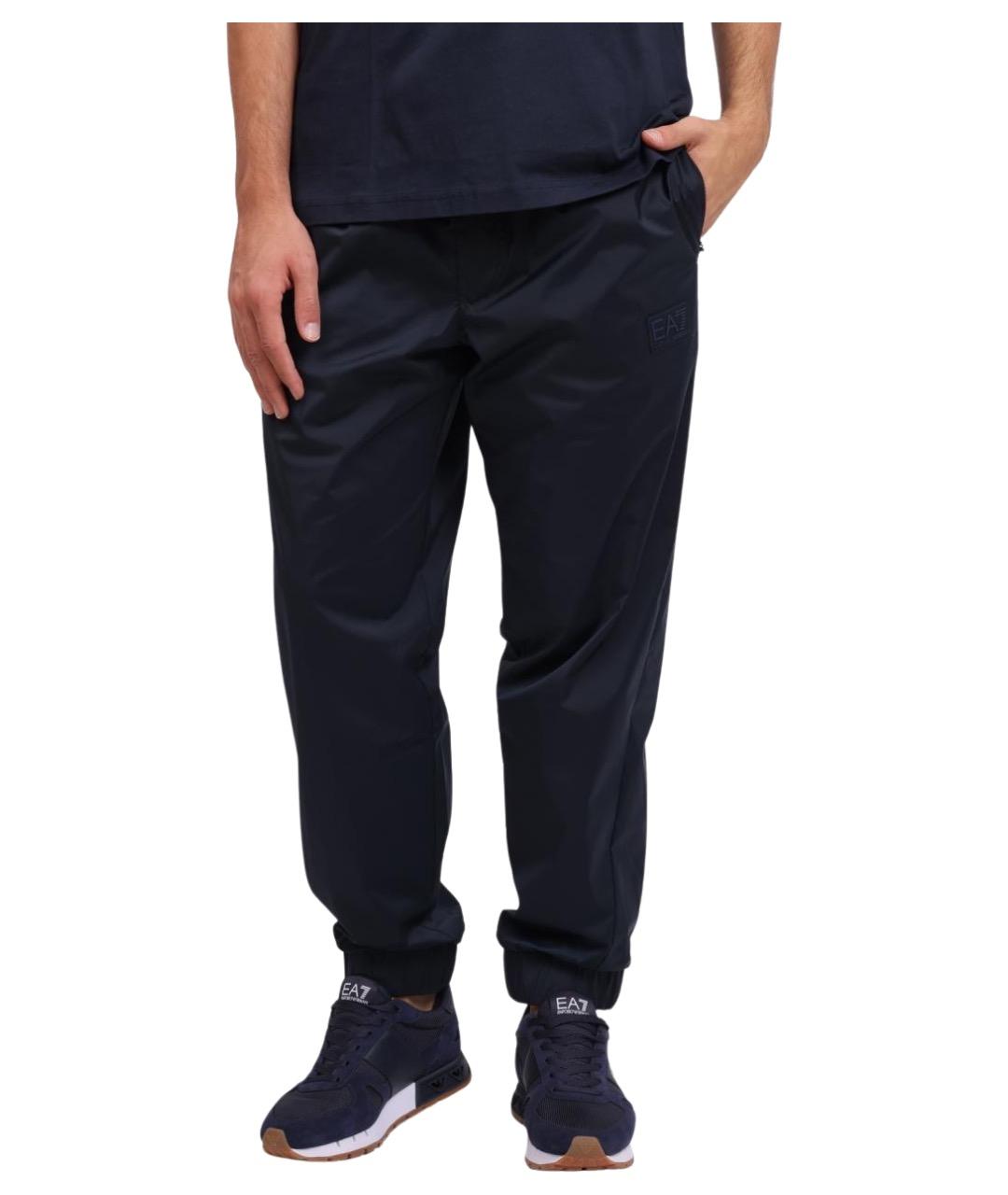 EA7 Синие повседневные брюки, фото 1