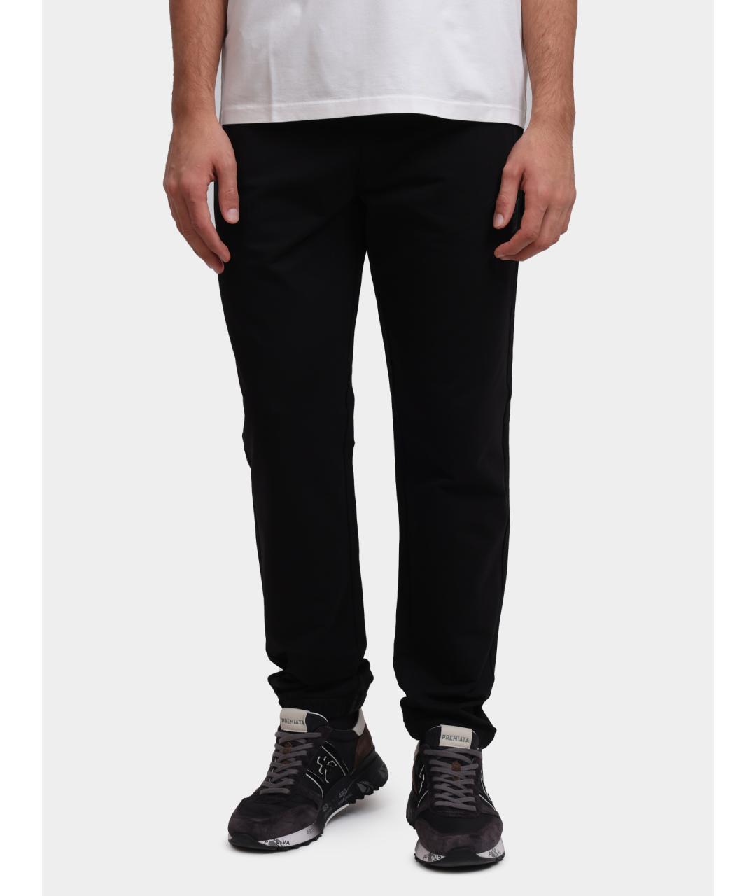 CP COMPANY Черные хлопковые повседневные брюки, фото 6