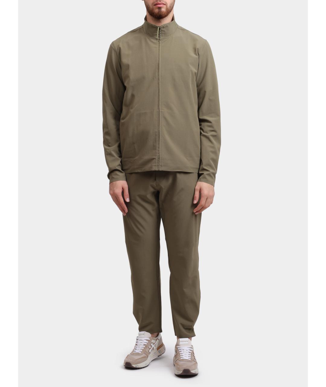 CALVIN KLEIN Зеленые повседневные брюки, фото 2