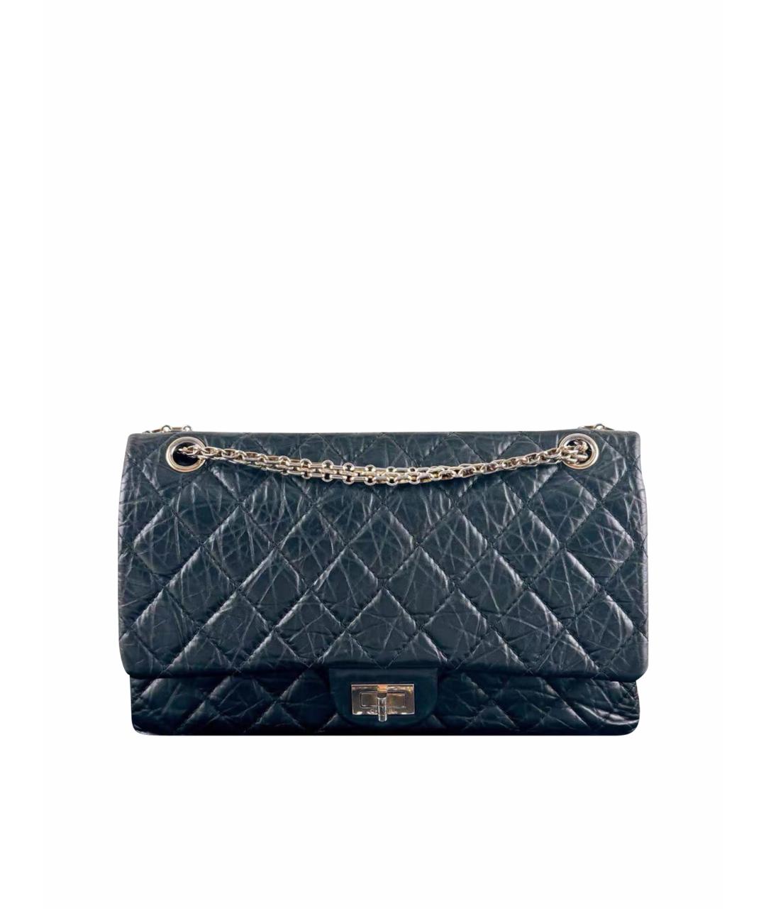 CHANEL Черная кожаная сумка через плечо, фото 1